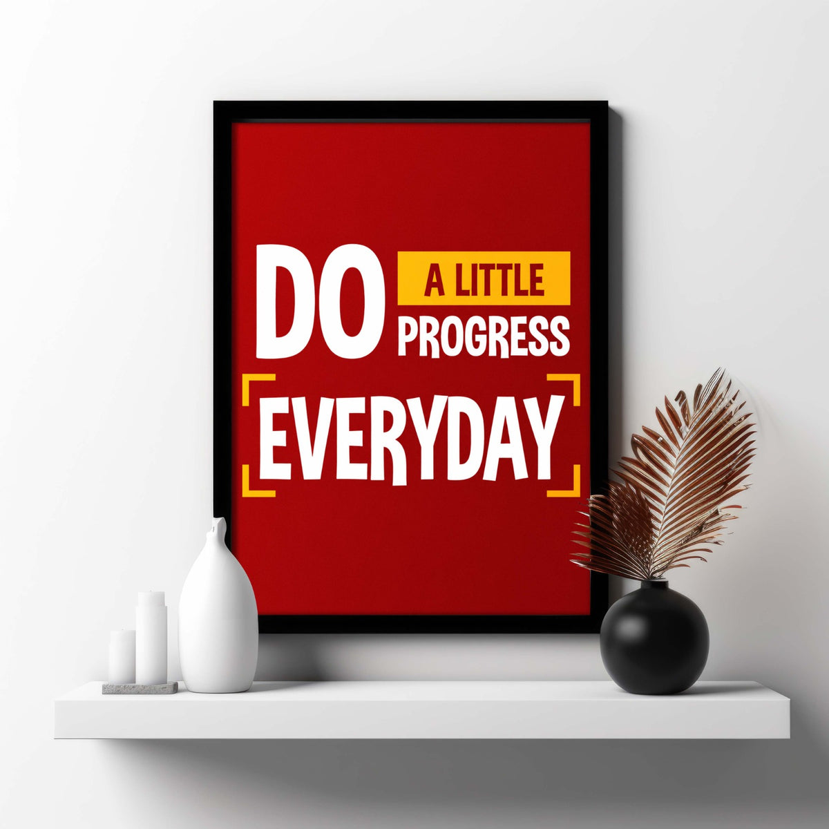 Mindset Mastery Motivational Frame