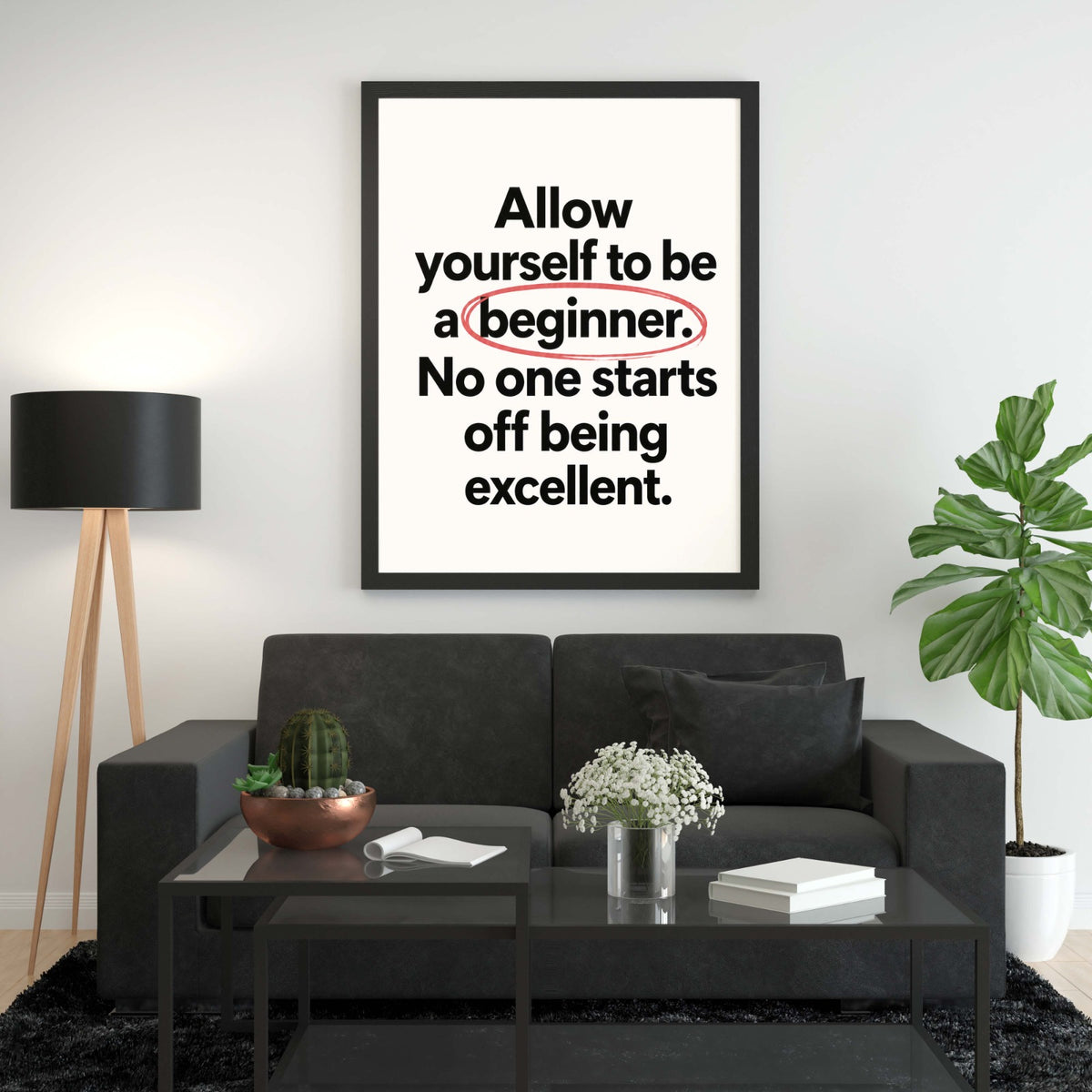"Beginner to Excellent" Frame