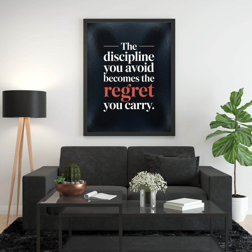 The "Discipline vs Regret" Motivation Frame