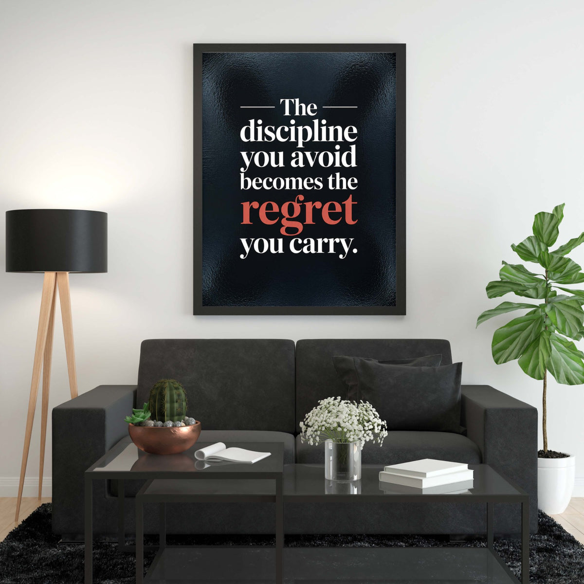 The "Discipline vs Regret" Motivation Frame