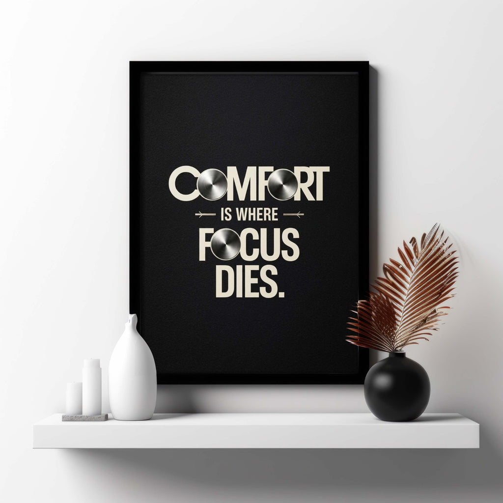 The "Absolute Focus" Typography Frame
