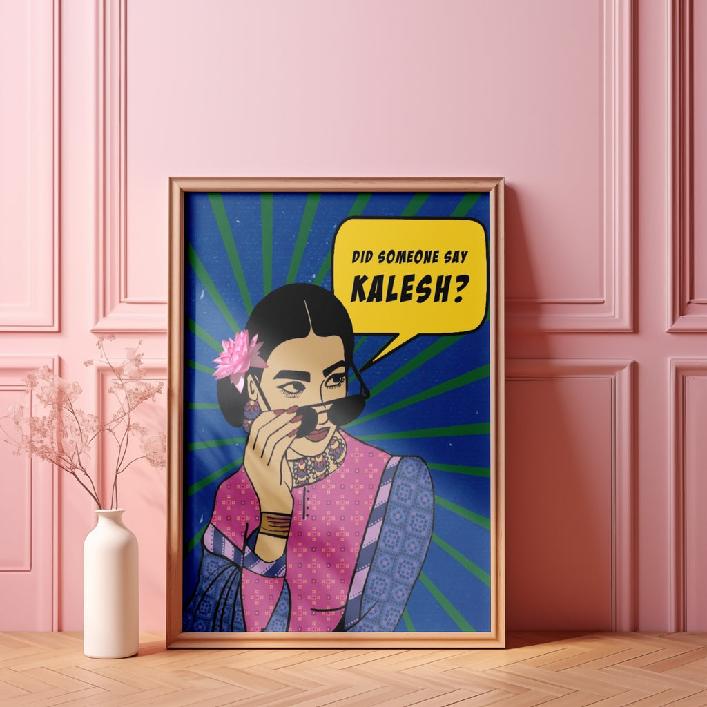 Kalesh Summoned – Pink Drama Glow