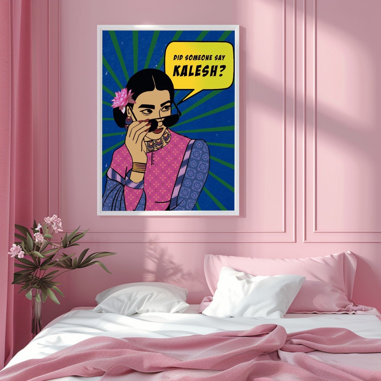 Kalesh Summoned – Pink Drama Glow